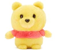 Disney Store Official Winnie the Pooh Plush, 11cm / 4", Urupocha-Chan Soft Toy Collection, Suitable from Birth