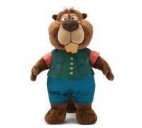 Disney Store Official Zootropolis Nibbles Maplestick Plush - 32cm Soft Toy Inspired by Zootropolis 2 - Beaver Character with Adventure Vest & Embroidered Features - Collectible Disney Plush
