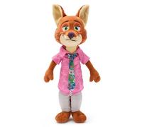 Disney Store Official Zootropolis Nick Wilde Plush - Official Soft Toy Inspired by Zootropolis 2 - 43cm Fox Character with Signature Shirt, Tie & Trousers - Collectible Plush