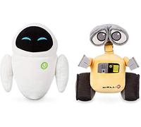 Disney Store Original Mini Bean Wall-e & Eve Plush Set - 7'' L