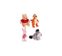 Disney Store Original Winnie the Pooh Plush Set of 4 with Piglet,
