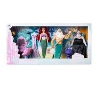 Disney Store Official Princess Classic Doll (The Little Mermaid Set), 11 Inches, Includes Brush with Molded Details, Fully Posable Toy in Classic Outfit Princess Toys for Girls