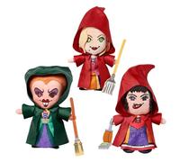 Disney Store Official Sanderson Sisters Plush Set - Hocus Pocus - Trio Set - Small 6 inch - Winifred, Sarah & Mary - Bewitching Halloween Magic - Collector's Special