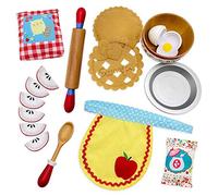 Disney Store Snow White Pretend Play 20pce Playset - includes pie, egg, apple slices, rolling pin, apron, bag of flour, bag of sugar, mixing bowl, spoon - Suitable for Ages 3+…
