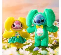 Disney Store Stitch & Angel Easter 2026 Medium Soft Toy Set 37cm - New