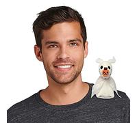 Disney Store Zero Magnetic Shoulder Light-Up Plush - The Nightmare Before Christmas - 8''