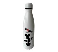 Disney Surprised Mickey Mouse Isotherm 500ml Water Bottle in White Disney White