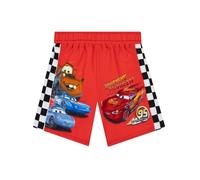 Disney Swim Shorts, Lightning McQueen Boys Swimming Shorts, Cars Boys Swimming Trunks, Kids Swimwear, Red 5-6 Years