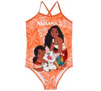 Disney Swimming Costume | Moana 2 Girls Swimsuit | Moana Girls Swimming Costume | Orange 2-3 Years