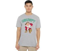 Disney Snow White & The 7 Dwarfs Father's Day Grumpy Dad T-Shirt, Heather Grey | Size: 5XL Disney Grey 5XL