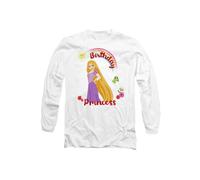 Disney Tangled Birthday Princess With Rapunzel And Pascal Long Sleeve T-Shirt, White White