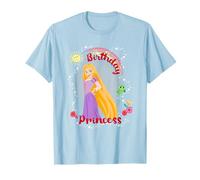 Disney Tangled Birthday Princess With Rapunzel And Pascal T-Shirt
