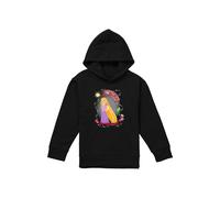 Disney Tangled Birthday Princess With Rapunzel & Pascal Youth Kids Pull-Over Hoodie, Black | Size: 5-6 Years Disney Black 5-6 Years