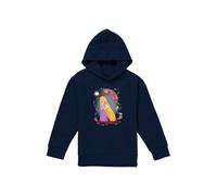 Disney Tangled Birthday Princess With Rapunzel & Pascal Youth Kids Pull-Over Hoodie, Navy | Size: 12-13 Years Disney Navy 12-13 Years
