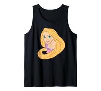 Disney Tangled Princess Rapunzel Big Face Costume Tank Top