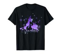 Disney Tangled Rapunzel And Lanterns Castle Silhouette T-Shirt