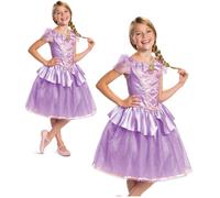 Disney Tangled Rapunzel Deluxe Costume Girls Book Day Fancy Dress Outfit