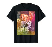 Disney Tangled Rapunzel It's A Long Story Graphic Tee T-Shirt