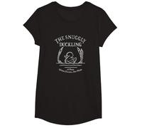 Disney Tangled The Snuggly Duckling Where Dreams Are Made T-Shirt, Girls, Black, Medium