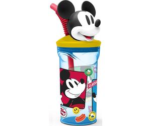 DISNEY TATAWAY Reusable Blue Mickey Plastic Cup for Kids MPN 74366