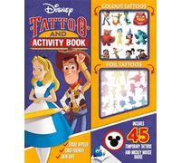Disney: Tattoo and Activity Book (Includes 45 temporary tattoos)