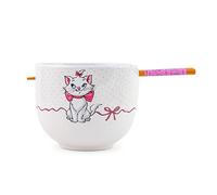 Disney The Aristocats Marie 20-Ounce Ceramic Ramen Bowl and Chopstick Set