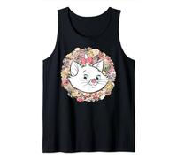 Disney The Aristocats Marie Floral Portrait Tank Top