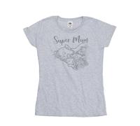 Disney The Aristocats Marie Super Mum Cotton T-Shirt In Grey Grey S