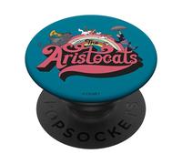 Disney The Aristocats Retro Logo PopSockets Swappable PopGrip