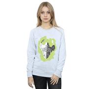 Disney Women's The Descendants Cruella Long Live Sweatshirt in Grey | Size: Large Disney Grey L