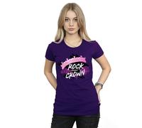 Disney The Descendants Rock That Crown Cotton T-Shirt In Purple Purple M