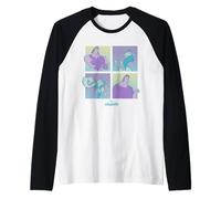 Disney The Emperors New Groove Character Grid Raglan Baseball Tee
