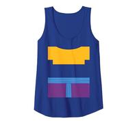Disney The Emperor's New Groove Kronk Costume Tank Top, Women, Royal Blue, Large