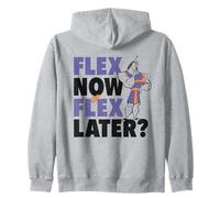 Disney The Emperor's New Groove Kronk Flex Now or Flex Later Zip Hoodie