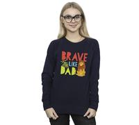 Disney The Lion King Brave Like Dad Sweatshirt In Navy Navy