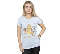 Disney Women's The Lion King Group T-Shirt Sport Grey Large