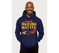 Disney The Lion King Hakuna Matata Hooded Sweatshirt In Navy Navy M