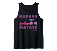 Disney The Lion King Hakuna Matata Moon And Mountains Tank Top