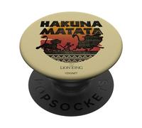 Disney The Lion King Hakuna Matata Sunset Silhouette Poster PopSockets Swappable PopGrip