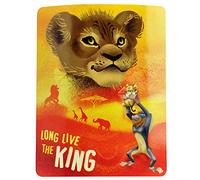 Disney The Lion King Kids Fleece Blanket & Throw, Super Soft, Warm, Breathable Fabric Comfortable Nap Mat, 45 x 60 inch Collectible Throw Ideal for Newborns, Toddlers, Babies, Children