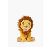 Disney Lion King Mufasa Character 45cm tall, Celebrating 30 Years of The Lion King, cuddly soft toy for kids and adults for birthday and gift or just collect them all, from 0 years