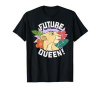Disney The Lion King Nala Future Queen Floral Portrait T-Shirt