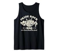 Disney The Lion King Pride Rock Bug BBQ Simba Timon & Pumbaa Tank Top