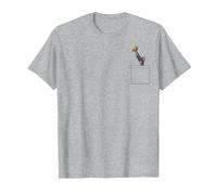 Disney The Lion King Rafiki And Simba Pocket T-Shirt, Men, Heather Grey, Medium