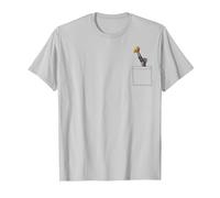 Disney The Lion King Rafiki And Simba Pocket T-Shirt, Men, Silver Grey, X-Large