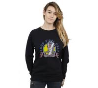 Disney The Lion King Rafiki Good Vibes Only Sweatshirt In Black Black S