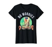 Disney The Lion King Rafiki No Worries T-Shirt, Women, Black, Medium