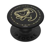 Disney The Lion King Rafiki's Simba Drawing In Gold PopSockets Swappable PopGrip
