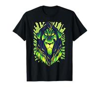 Disney The Lion King Scar Green Hue Portrait T-Shirt