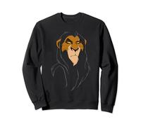 Disney The Lion King Scar Large Face Sweatshirt